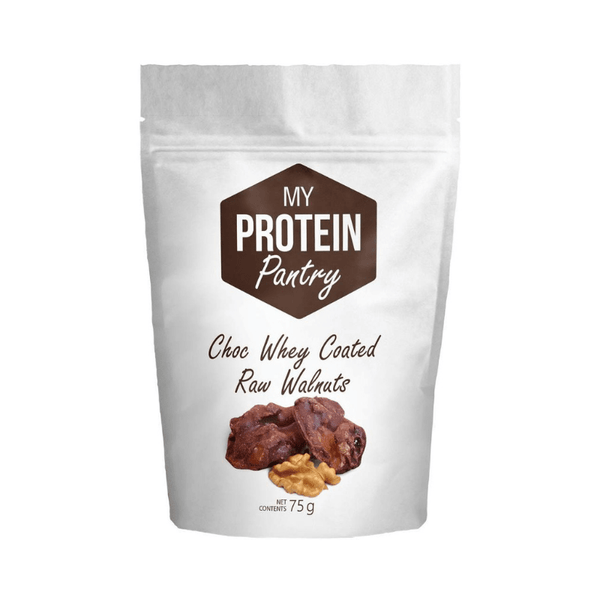 My Protein Pantry Chocolate Whey Coated Raw Walnuts 50g - My Body Guru 